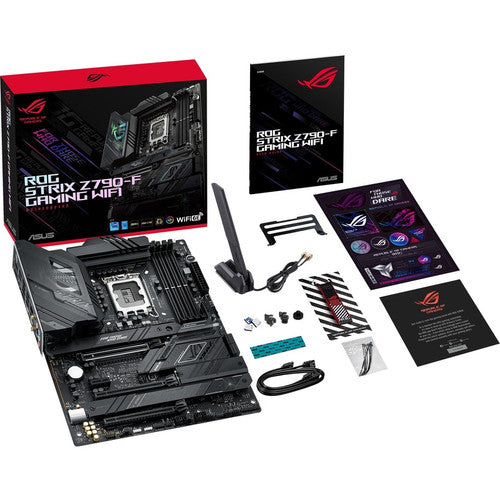 Carte mère de bureau gaming Asus ROG Strix STRIX Z790-F Gaming WIFI - Chipset Intel Z790 - Socket LGA-1700 - ATX ROGSTRIXZ790-FGAMINGWIFI