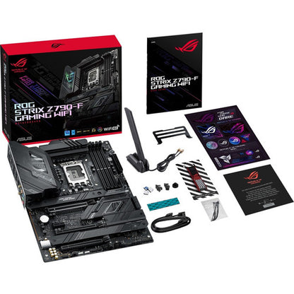 Carte mère de bureau gaming Asus ROG Strix STRIX Z790-F Gaming WIFI - Chipset Intel Z790 - Socket LGA-1700 - ATX ROGSTRIXZ790-FGAMINGWIFI