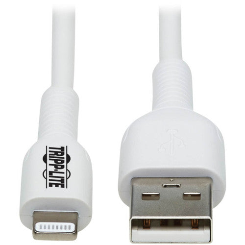 Câble de transfert de données Lightning/USB Tripp Lite Safe-IT M100AB-01M-WH M100AB-01M-WH
