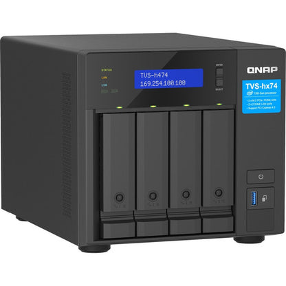 Système de stockage SAN/NAS QNAP TVS-h474-PT-8G TVS-H474-PT-8G-US