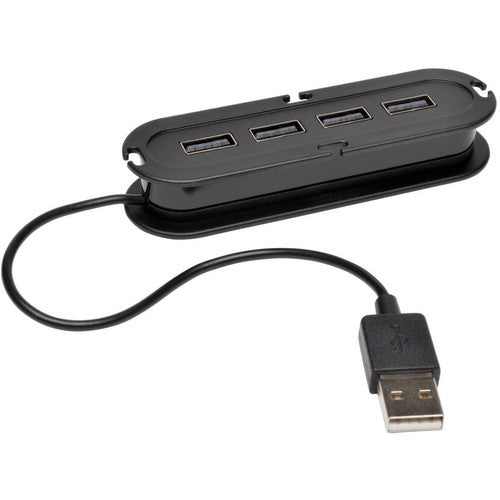 Tripp Lite 4-Port USB 2.0 Hi-Speed Ultra-Mini Hub with Power Adapter U222-004-R