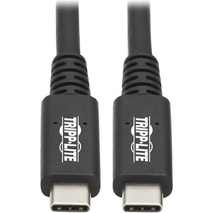 Câble USB4 40 Gbit/s Tripp Lite (M/M)-USB-C, 8K 60 Hz, charge PD 100 W, noir, 31 po (0,8 m) U520-31N