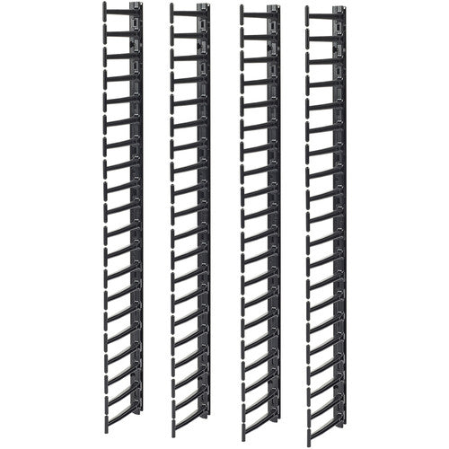 Gestionnaire de câbles vertical APC by Schneider Electric pour boîtiers réseau NetShelter SX (quantité 4) AR7717A