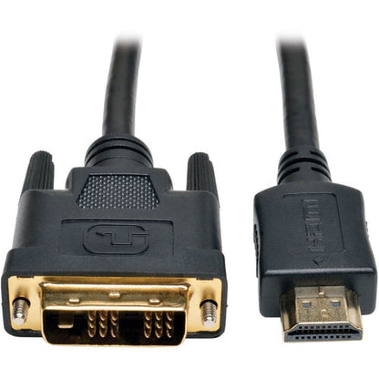 Adaptateur de moniteur numérique HDMI vers DVI-D Tripp Lite 30 pieds Câble convertisseur vidéo M/M 30' P566-030