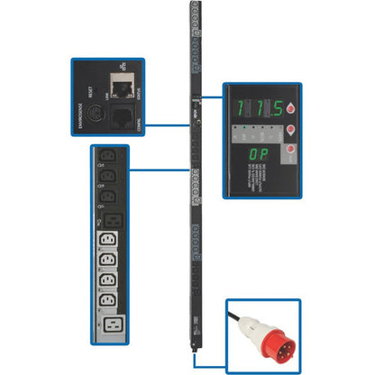 PDU 30 prises Tripp Lite par Eaton PDU3XVS6G20 PDU3XVS6G20