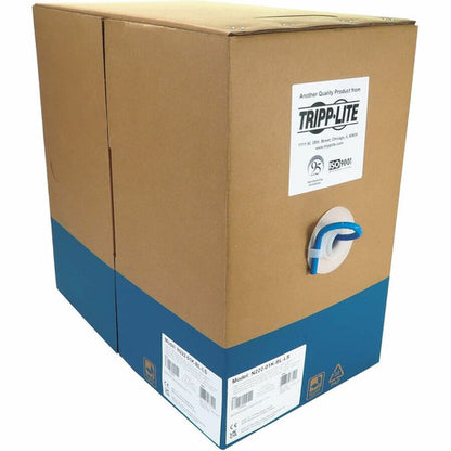Câble Ethernet UTP Cat6 1G à âme solide Tripp Lite par Eaton, LSZH, bleu, 305 m (1 000 pi) N222-01K-BL-LS