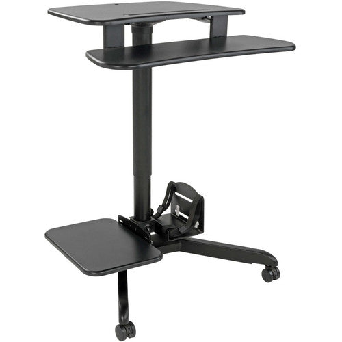 Chariot de bureau roulant pour téléviseur/moniteur Tripp Lite par Eaton - Hauteur réglable WWSSRDSTC