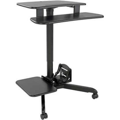 Chariot de bureau roulant pour téléviseur/moniteur Tripp Lite par Eaton - Hauteur réglable WWSSRDSTC