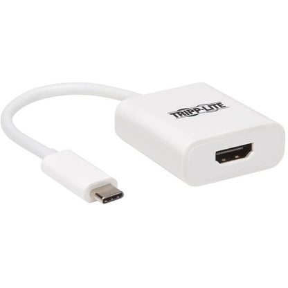 Adaptateur USB-C 3.1 vers HDMI 4K Tripp Lite par Eaton - M/F, blanc U444-06N-HDR-W