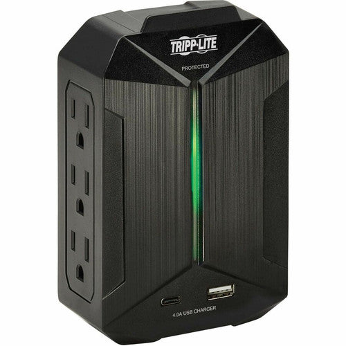 Parasurtenseur/protecteur de surtension à 6 prises Tripp Lite par Eaton Protect It! SK62USBC SK62USBC