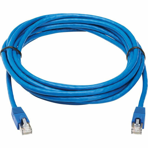 Câble Ethernet SSTP Cat8 40G sans accroc Tripp Lite par Eaton (RJ45 M/M), PoE, bleu, 4,6 m (15 pi) N272-F15-BL