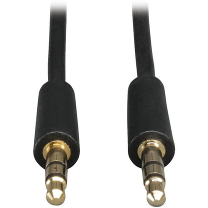 Câble de doublage audio stéréo mini Tripp Lite 12 pieds Connecteurs 3,5 mm M/M 12' P312-012