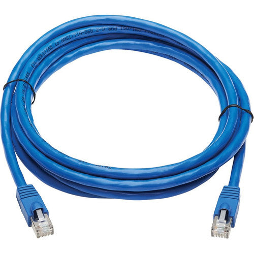 Câble de raccordement réseau Cat6a 10G certifié sans accroc F/UTP (RJ45 M/M) Tripp Lite by Eaton, bleu, 10 pi. N261P-010-BL
