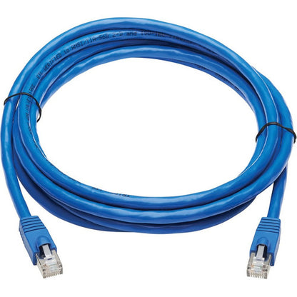 Câble de raccordement réseau Cat6a 10G certifié sans accroc F/UTP (RJ45 M/M) Tripp Lite by Eaton, bleu, 10 pi. N261P-010-BL