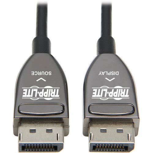 Câble optique actif à fibre optique DisplayPort Tripp Lite by Eaton P580F3-20M-8K6, M/M, noir, 20 m (65 pi) P580F3-20M-8K6