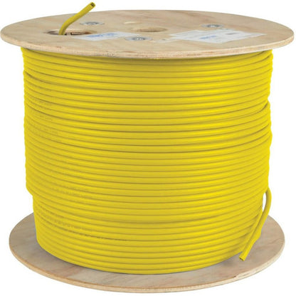 Câble PVC monobrin Cat5e 350 MHz Tripp Lite par Eaton, jaune, 1000 pi N022-01K-YW