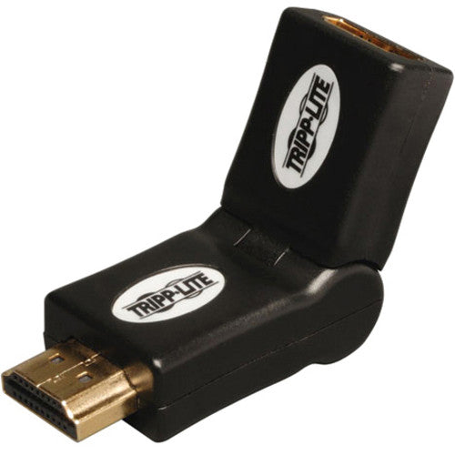 Adaptateur HDMI mâle vers femelle pivotant Tripp Lite, connecteur coudé vers le haut/bas M/F P142-000-UD