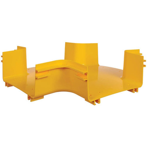 Tripp Lite by Eaton Toolless Horizontal 4-Way Junction for Fiber Routing System, 240 mm (10 in) SRFC10JUNT4