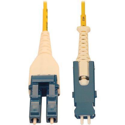 Câble à fibre optique monomode 9/125 OS2 40/100/400G Tripp Lite par Eaton N383L-01M, jaune, 1 m (3,3 pi) N383L-01M