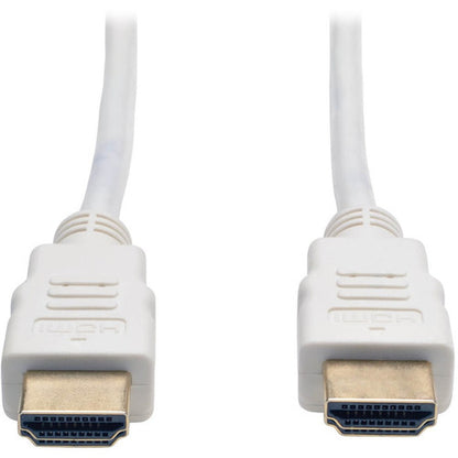 Câble HDMI haute vitesse Tripp Lite 3 pieds vidéo numérique avec audio 4K x 2K M/M Blanc 3' P568-003-WH