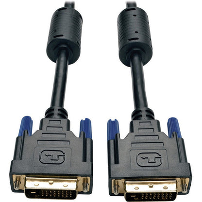 Câble de moniteur numérique TMDS double liaison DVI Tripp Lite 100 pieds haute définition DVI-D M/M 100' P560-100-HD