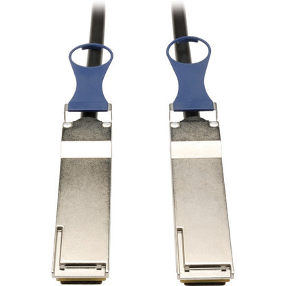 Câble Infiniband en cuivre DAC passif QSFP+ vers QSFP+ 40 Go Tripp Lite par Eaton de 5 mètres N282-05M-BK