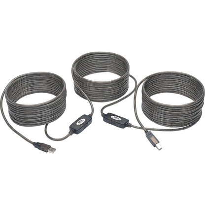Câble répéteur actif A/B haute vitesse USB 2.0 Tripp Lite par Eaton (M/M), 50 pieds U042-050