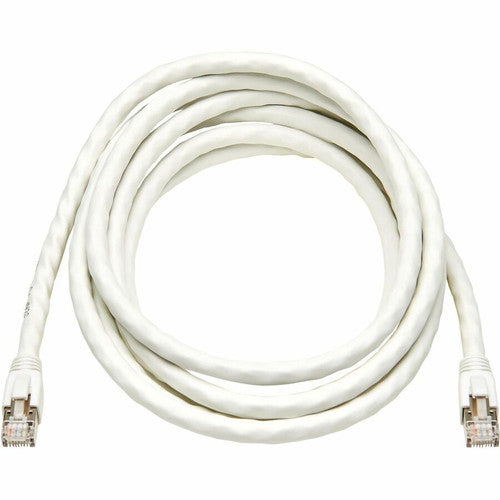 Câble Ethernet SSTP Cat8 40G sans accroc Tripp Lite par Eaton (RJ45 M/M), PoE, blanc, 3,1 m (10 pi) N272-F10-WH