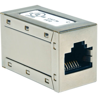 Coupleur modulaire blindé en ligne Cat5e droit Tripp Lite (RJ45 F/F) N032-001