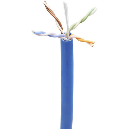 Câble Ethernet Cat6 Tripp Lite par Eaton - CMP-LP 0,5 A Plenum, bleu, 1000 pi. N224-01K-BL-LP5