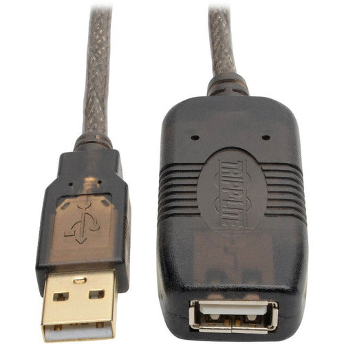 Câble d'extension actif USB 2.0 Tripp Lite par Eaton (USB-A M/F), 7,6 m (25 pi) U026-025