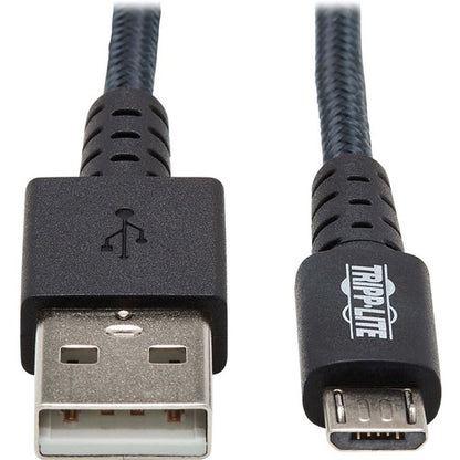 Câble de transfert de données micro-USB/USB Tripp Lite par Eaton U050-010-GY-MAX