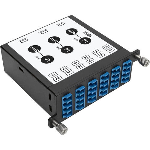 Cassette de dérivation pour fibre optique monomode 8,3/125 40/100 Gb à 10 Gb Tripp Lite par Eaton N484-3M8L12S N484-3M8L12S