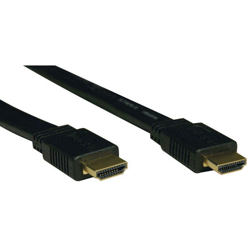 Câble HDMI haute vitesse Tripp Lite 16 pieds vidéo numérique avec audio plat blindé 4K x 2K M/M 16' P568-016-FL