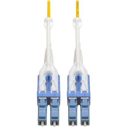 Tripp Lite by Eaton N370-02M-T Duplex Singlemode 9/125 Fiber Patch Cable, Push/Pull Tabs, 2 m N370-02M-T