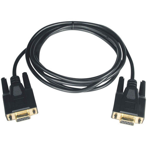 Adaptateur de câble série RS232 null modem 10 pieds Tripp Lite DB9 F/F 10' P450-010
