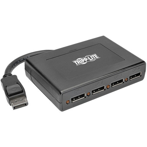 Hub de transport multiflux (MST) DisplayPort 1.2 à 4 ports Tripp Lite par Eaton, 3840 x 2160 (4K x 2K) UHD B156-004-V2