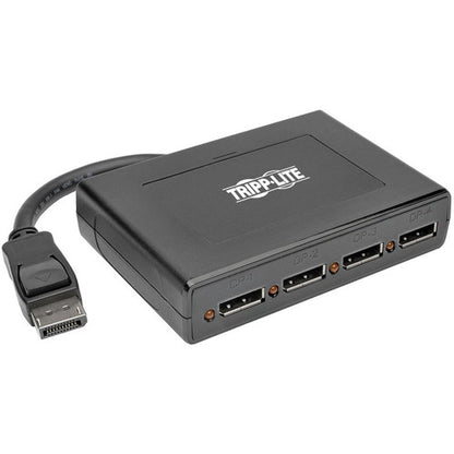 Hub de transport multiflux (MST) DisplayPort 1.2 à 4 ports Tripp Lite par Eaton, 3840 x 2160 (4K x 2K) UHD B156-004-V2
