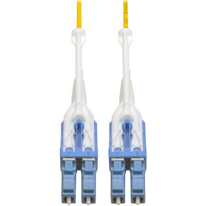 Tripp Lite by Eaton N370-05M-T Duplex Singlemode 9/125 Fiber Patch Cable, Push/Pull Tabs, 5 m N370-05M-T
