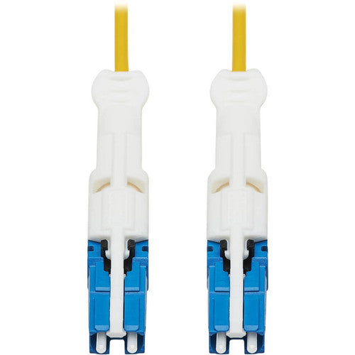 Câble à fibre optique monomode duplex 400 Gb 9/125 OS2 Tripp Lite par Eaton N381C-03M, jaune, 3 m N381C-03M