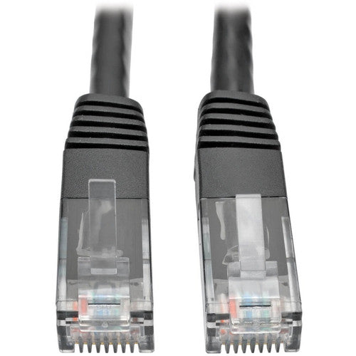 Câble de raccordement moulé Gigabit Cat6 Tripp Lite par Eaton (RJ45 M/M), noir, 10 pi N200-010-BK