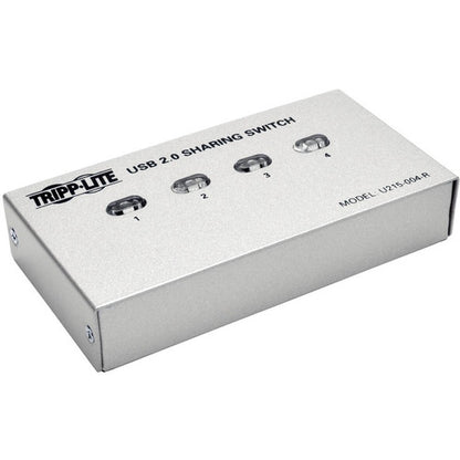 Commutateur de partage d'imprimante USB 2.0 à 4 ports Tripp Lite U215-004-R