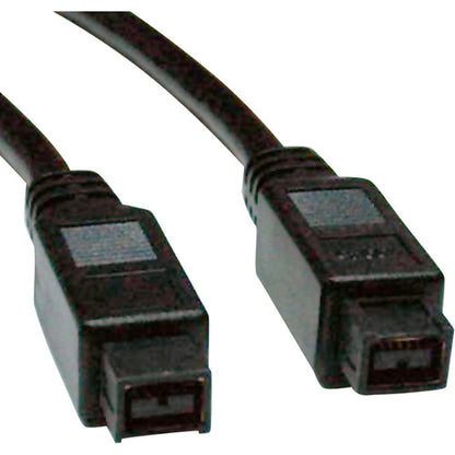 Tripp Lite 10ft Hi-Speed FireWire IEEE Cable-800Mbps with Gold Plated Connectors 9pin/9pin M/M 10' F015-010