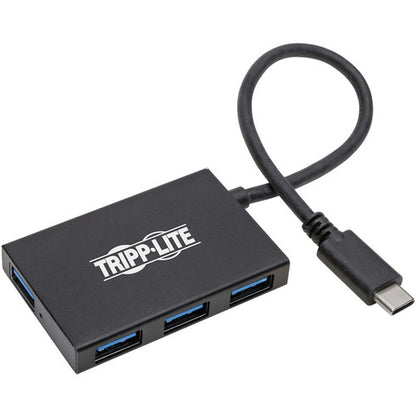 Hub USB 3.1 C Tripp Lite par Eaton U460-004-4A-G2, 10 Gbit/s, boîtier en aluminium U460-004-4A-G2