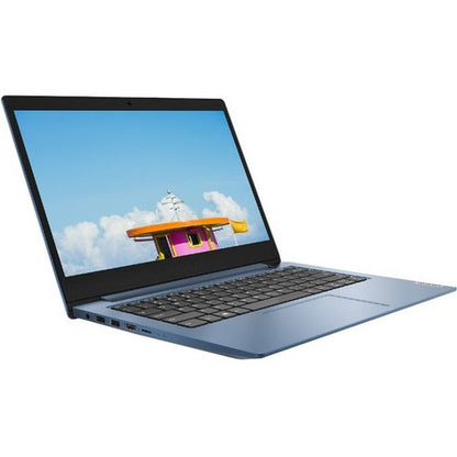 Ordinateur portable Lenovo IdeaPad 1 14IGL05 81VU008QCF 14" - HD - 1366 x 768 - Intel Pentium Silver N5030 Quad-core (4 Core) 1,10 GHz - 4 Go de RAM totale - 128 Go de SSD - Gris platine 81VU008QCF