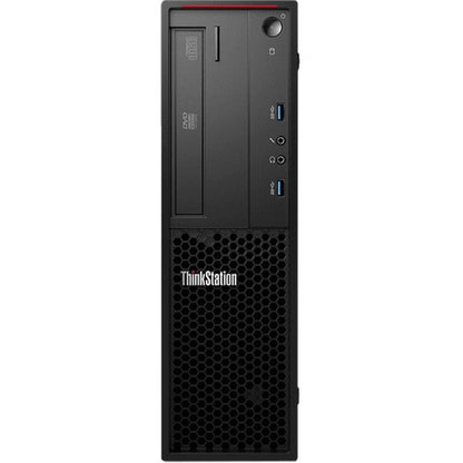 Lenovo ThinkStation P310 30AV000XUS Workstation - 1 x Intel Xeon Quad-core (4 Core) E3-1230 v5 3.40 GHz - 32 GB DDR4 SDRAM RAM - 512 GB SSD - Small Form Factor - Raven Black 30AV000XUS