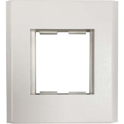 Tripp Lite by Eaton Single-Gang French-Style Gang Frame, White, TAA N042F-WF1