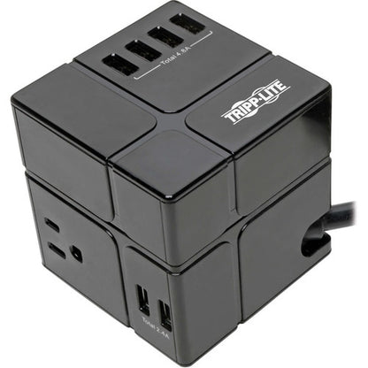 Parasurtenseur/protecteur de surtension à 9 prises Tripp Lite par Eaton Safe-IT TLP368CUBEUAM TLP368CUBEUAM