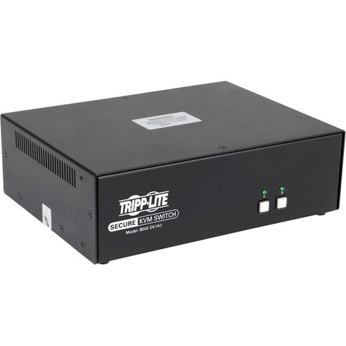 Commutateur KVM DVI-I 2 ports certifié NIAP PP3.0 Tripp Lite par Eaton B002-DV1A2 B002-DV1A2