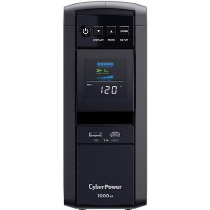 Système d'onduleur CyberPower CyberPower CP1000PFCLCDTAA conforme à la norme TAA CP1000PFCLCDTAA